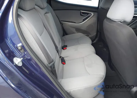 2013 Hyundai Elantra Gls z USA, uszkodzony, nr VIN 5NPDH4AE5DH285220